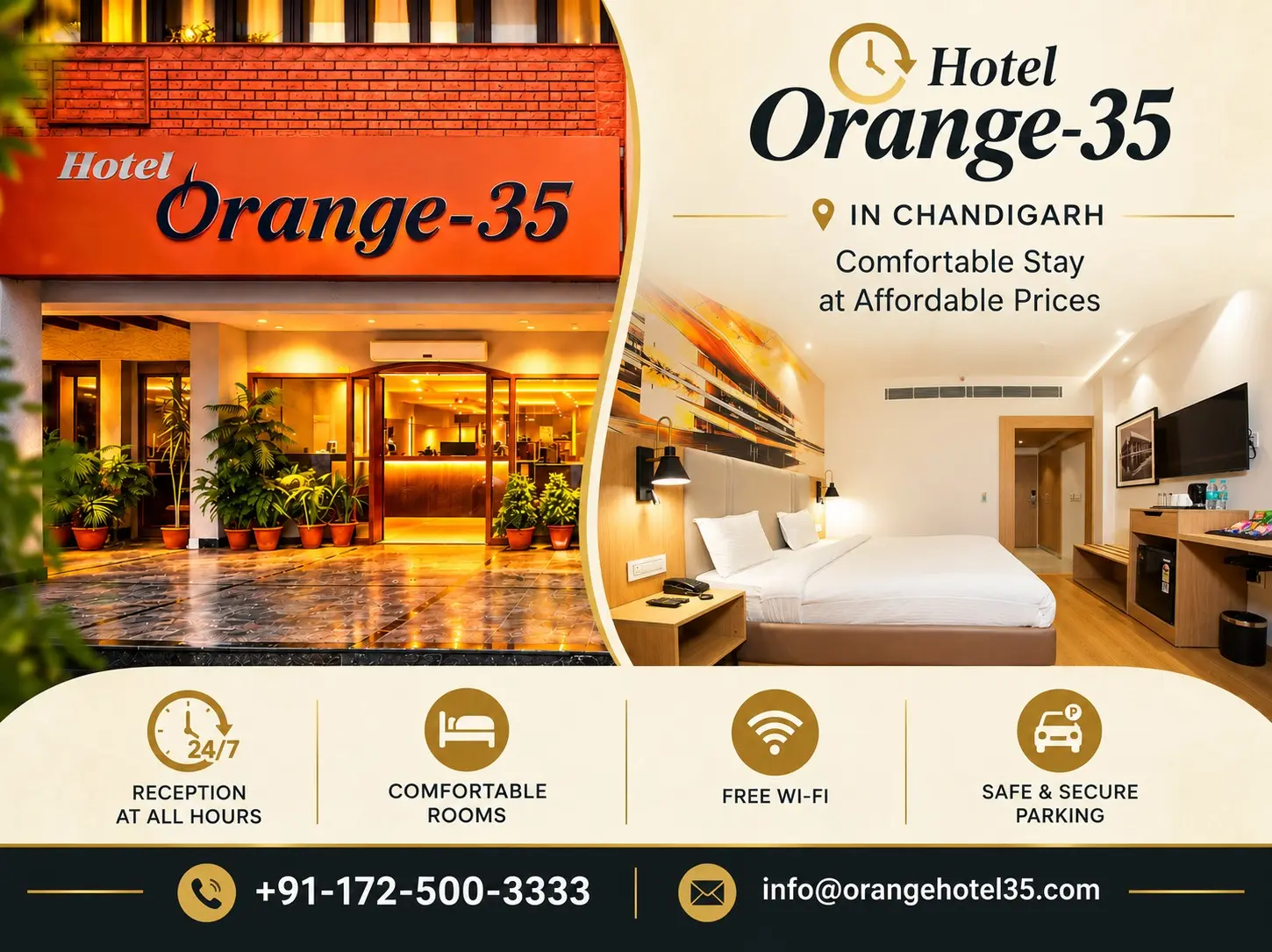 24-Hour Check-In Hotels in Chandigarh